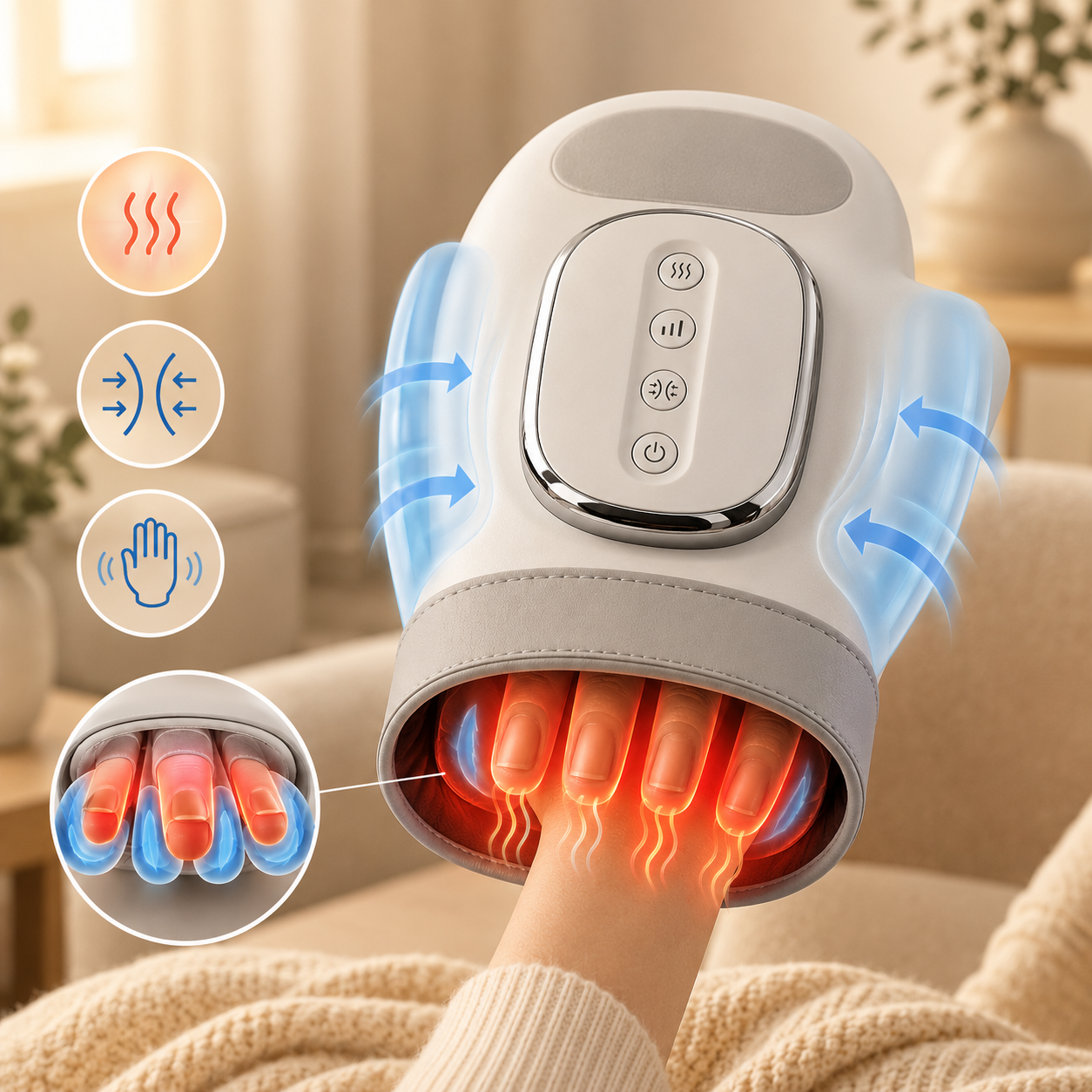 Heated Hand and Wrist Massager