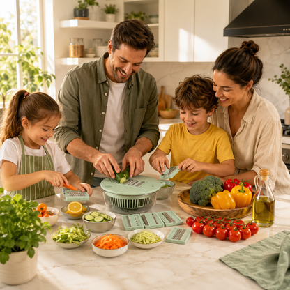 Multifunctional Vegetable Salad Spinner