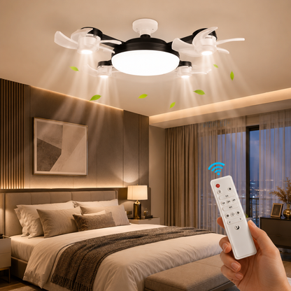 Drone Flying LED Fan Light