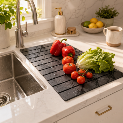 Marble Kitchen Drain Tray Coaster