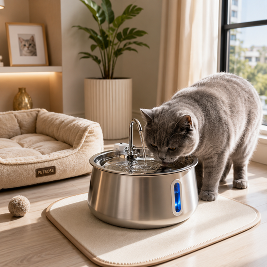 Abouty Stainless Steel Pet Water Dispenser