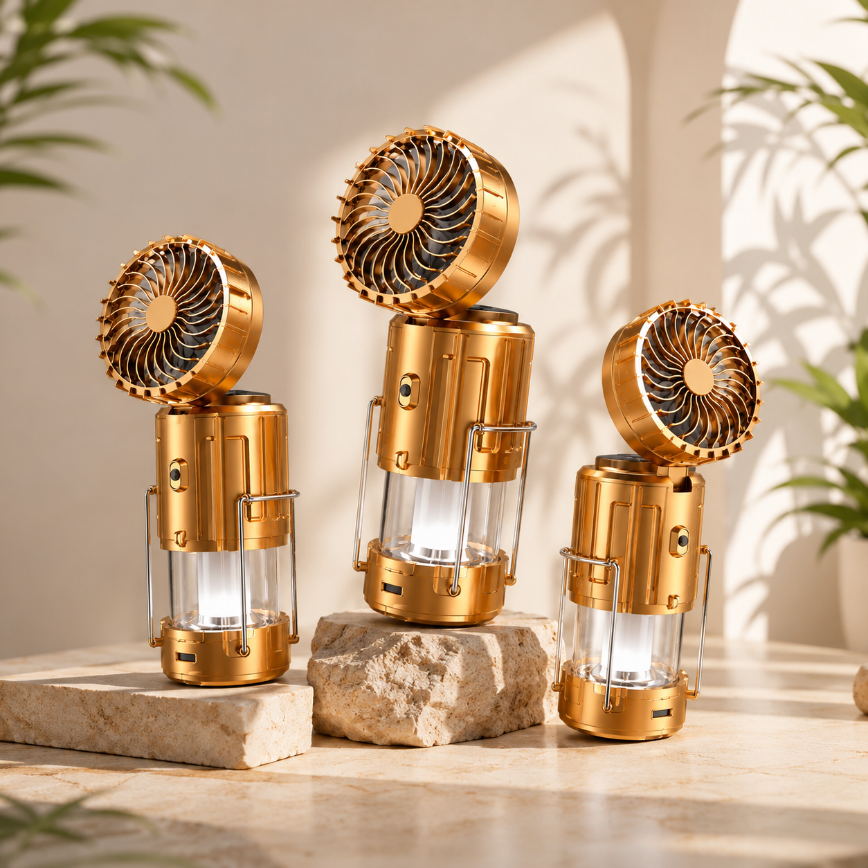 Abouty Solar Camping Fan