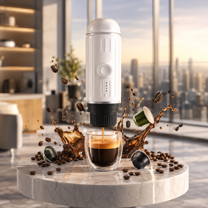 Car Capsule Coffee Machine USB Heater