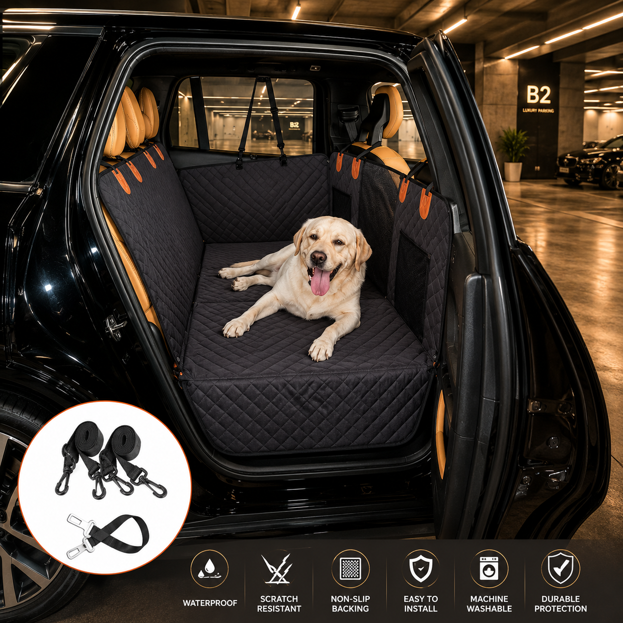 Abouty Oxford Cloth Waterproof Car Pet